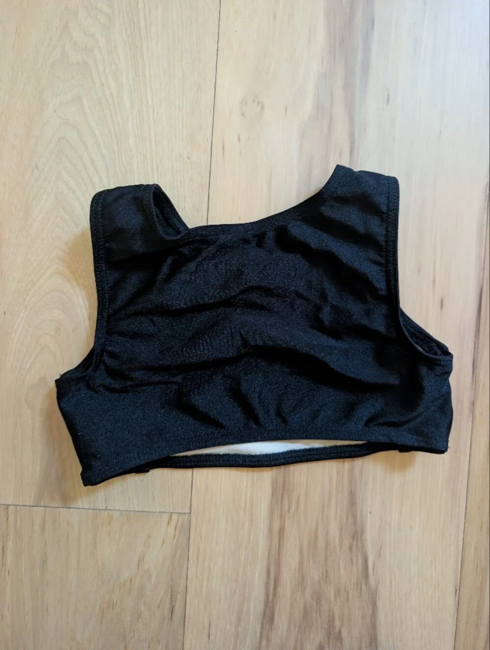 Kandi Kouture Black Cutout Bra Top Dance CM 5/6